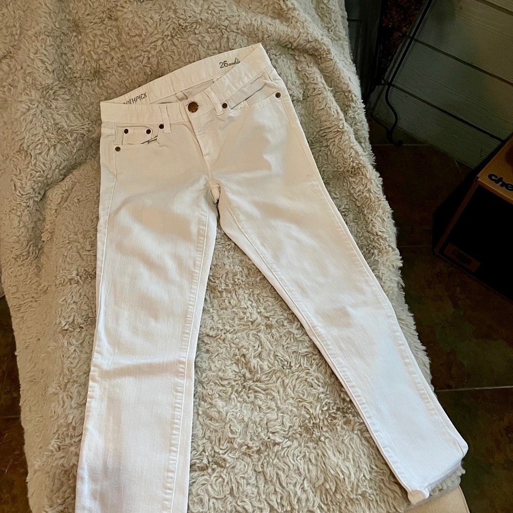 J Crew Toothpick jeans